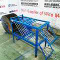 Fish-hook blade concertina wire coils making machine